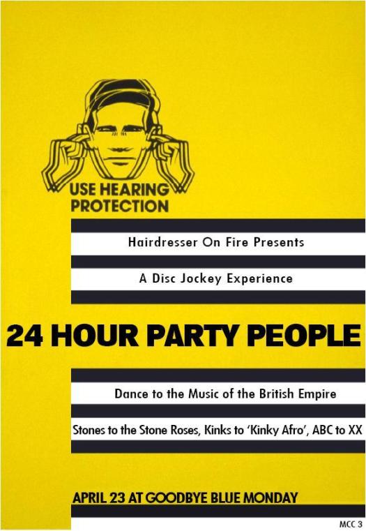 24 Hour Party People - Friday 23 April 2010 at Goodbye Blue Monday, Christchurch, New Zealand